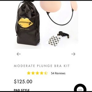 Moderate plunge bra kit